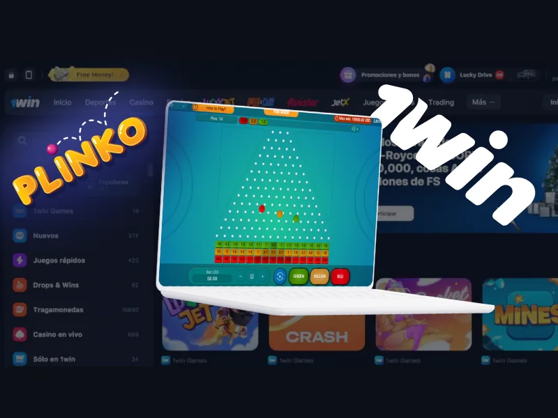 Jugar Plinko en 1Win