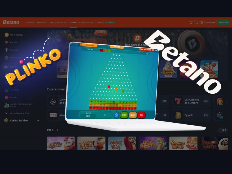 Jugar Plinko en Betano